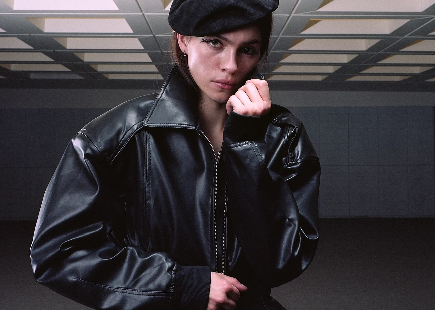 Anya with sharp background wearing FHNG